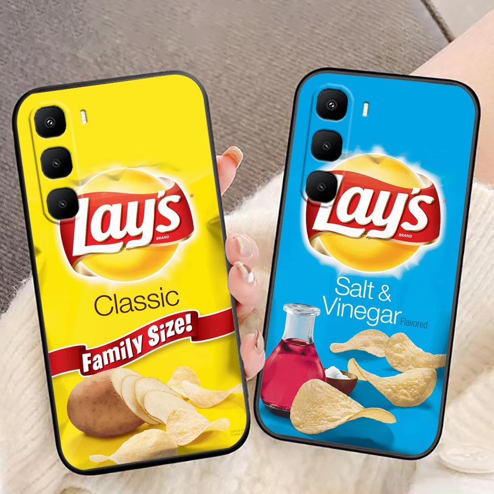 Food Snacks Quotes - Cover per telefono Infinix HOT 70