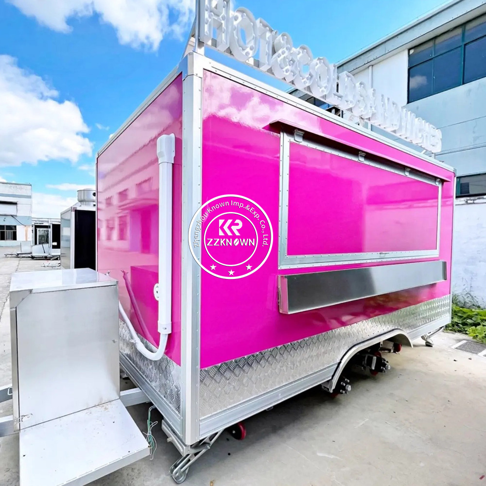 Food Snacks Restaurant - 2025 Carrello per alimenti per hotdog