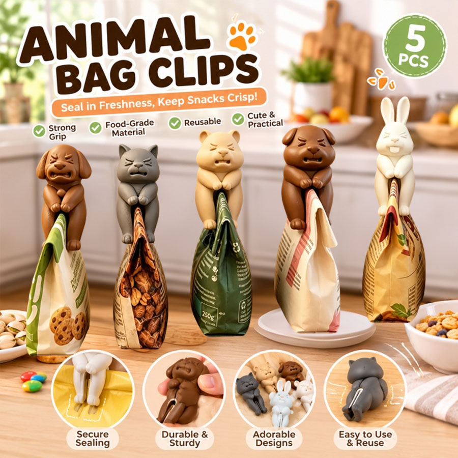 Food Snacks Gifts - Clip per Sacchetti di Snack a