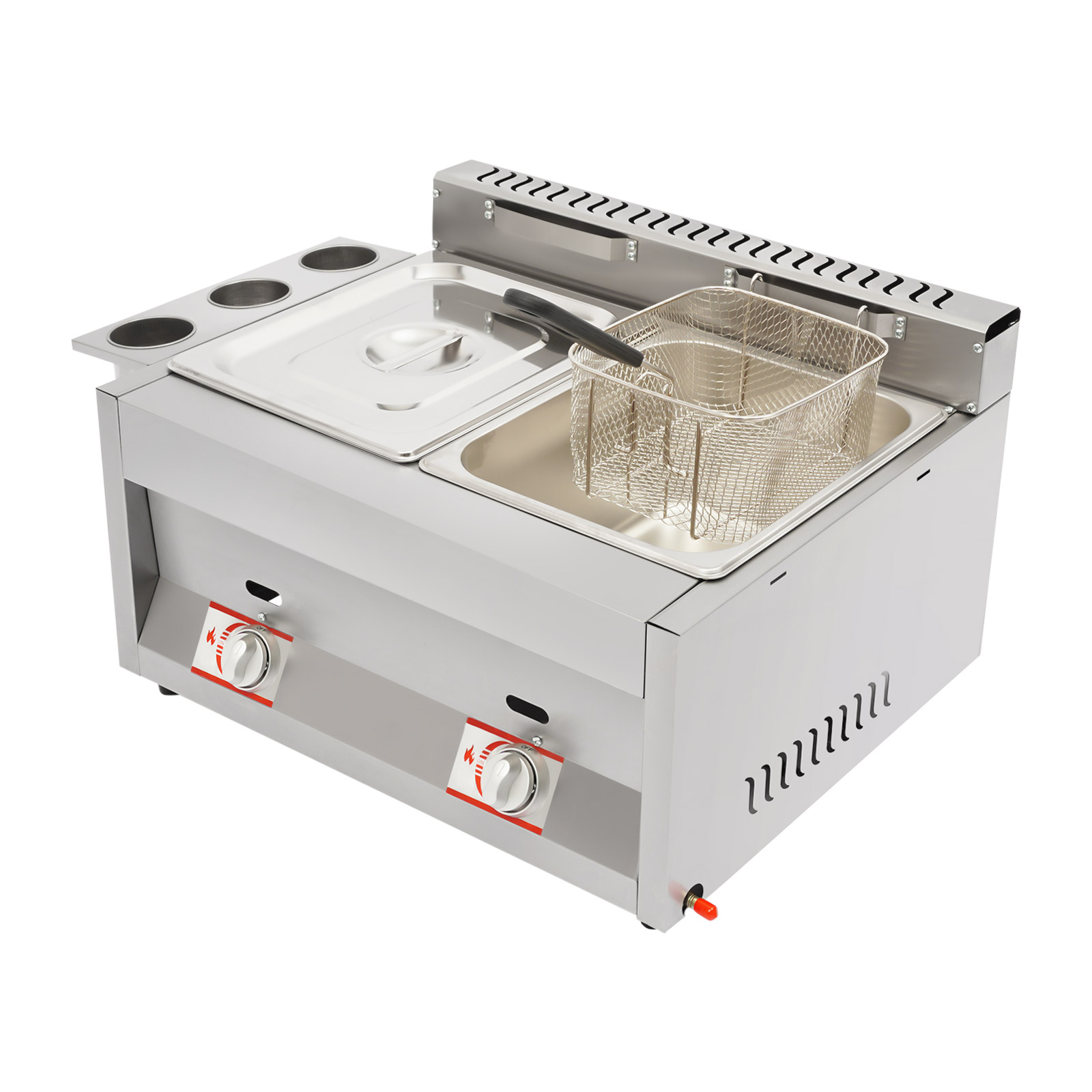 Food Snacks Restaurant - Friggitrice Professionale a Gas GPL a