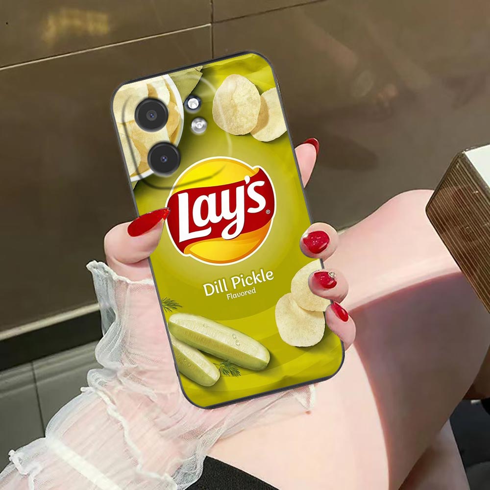 Food Snacks Quotes - Cover per telefono con design a