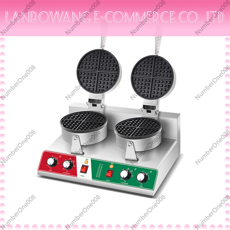 Food Snacks Restaurant - Piastra Girevole Antiaderente per Waffle e