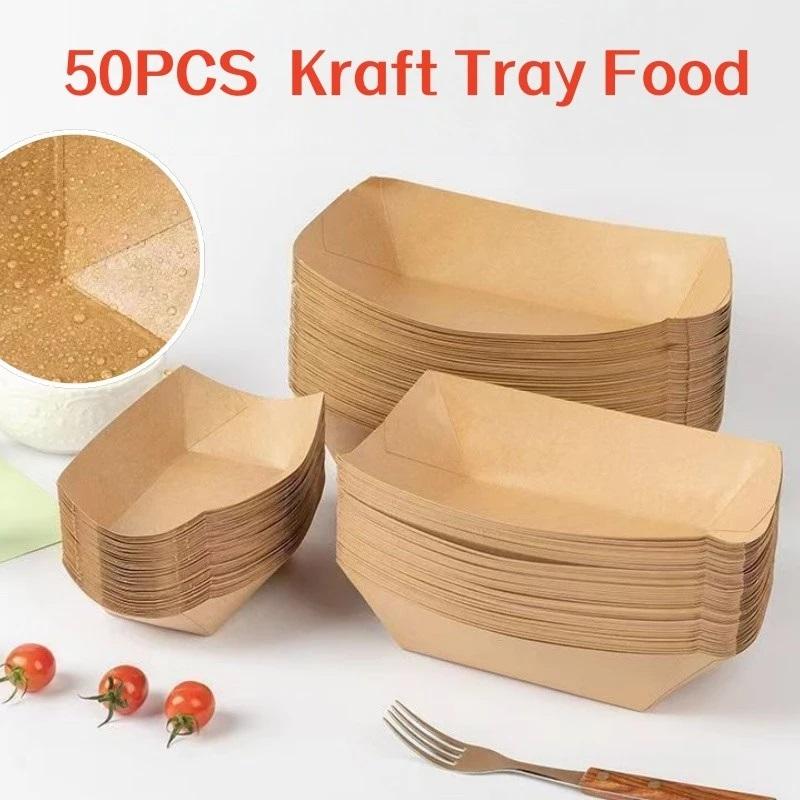 Vassoi a barca in carta kraft  - Food Snacks Restaurant recensione e prezzo