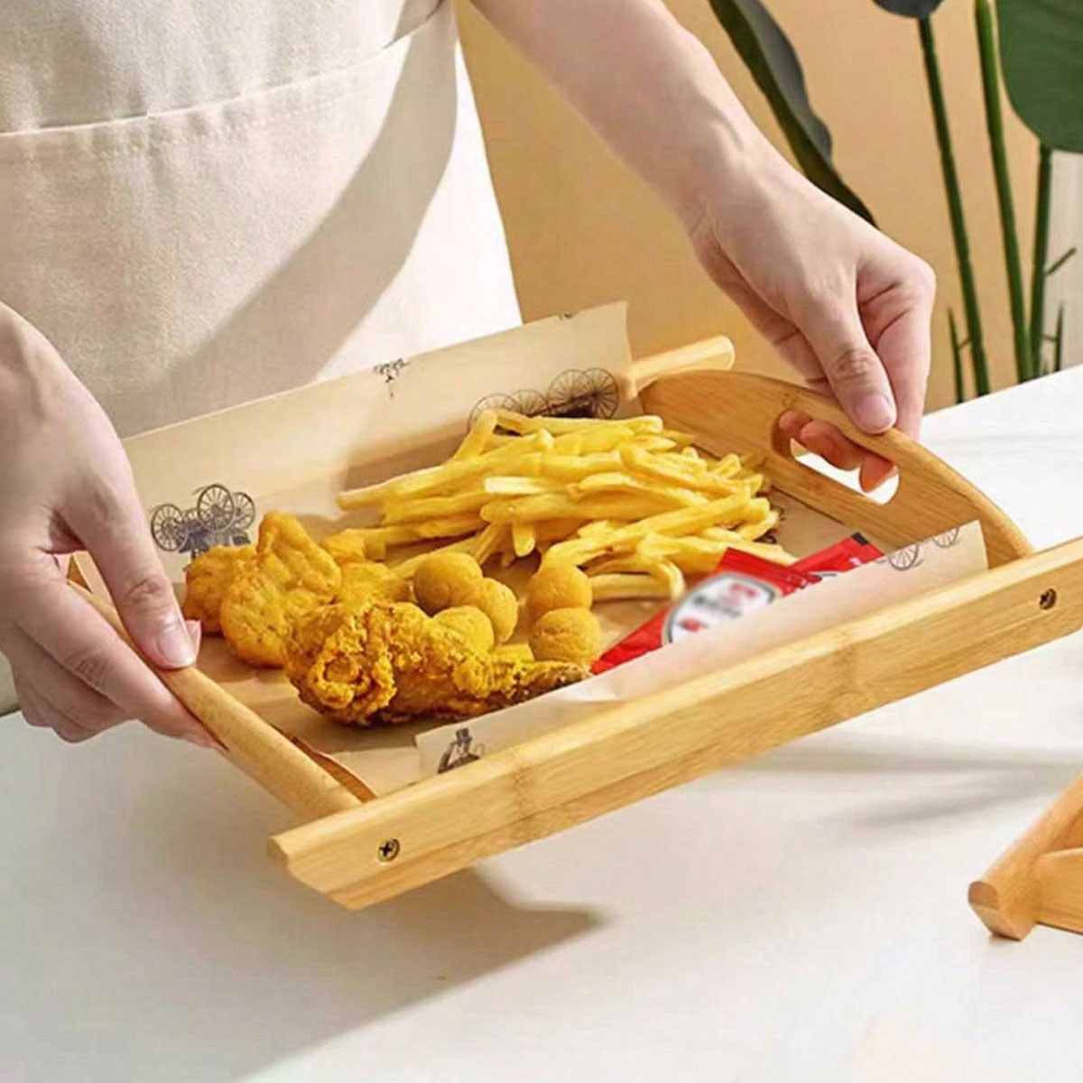 Vassoio Rettangolare in Legno  - Food Snacks Restaurant recensione e prezzo