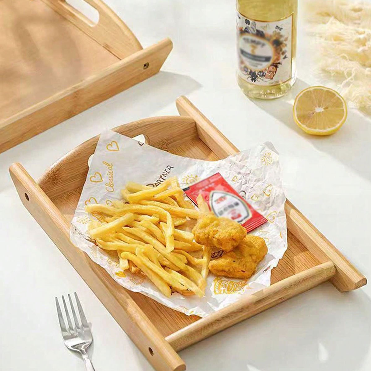 Vassoio Rettangolare in Legno  - Food Snacks Restaurant recensione e prezzo