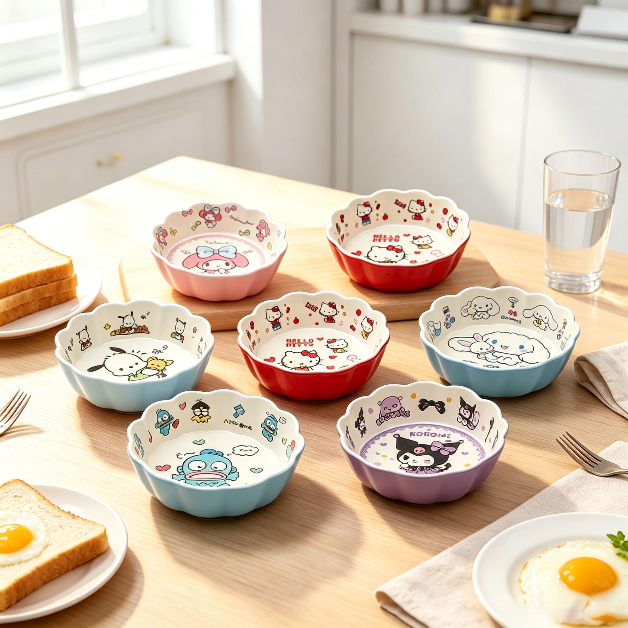 Ciotola in pizzo Kawaii con st - Food Grocery Snacks recensione e prezzo