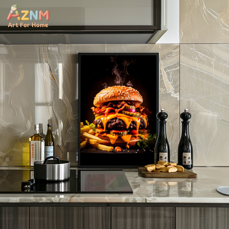 Poster su Tela AZNM con Cibo G - Food Snacks Restaurant recensione e prezzo